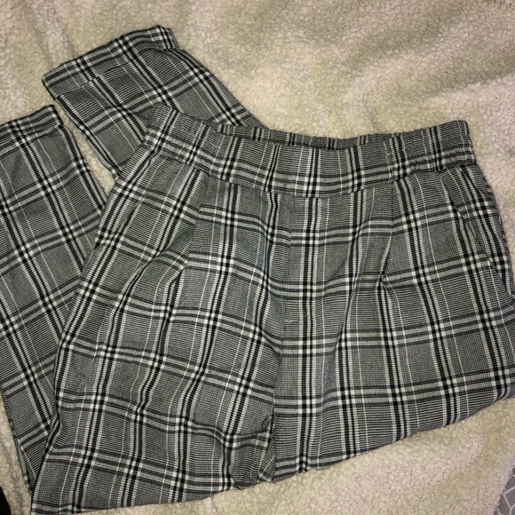 Pants - Plaid pants